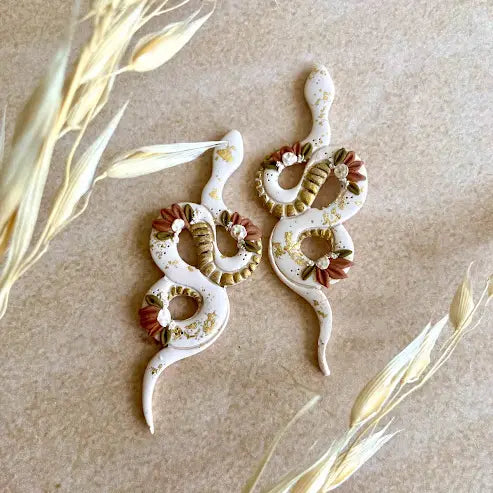 Desert Snake Earrings