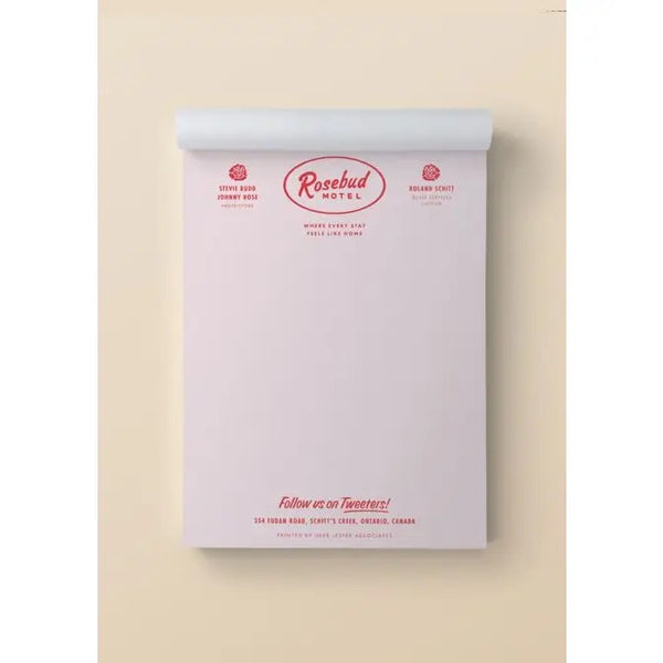 Rosebud Motel Notepad