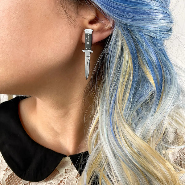 A Knife Less Ordinary Stud Earrings