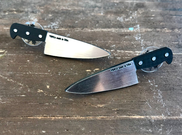 Chef’s Knife Earrings - 2”