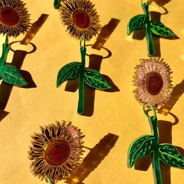 Sunflower Earrings