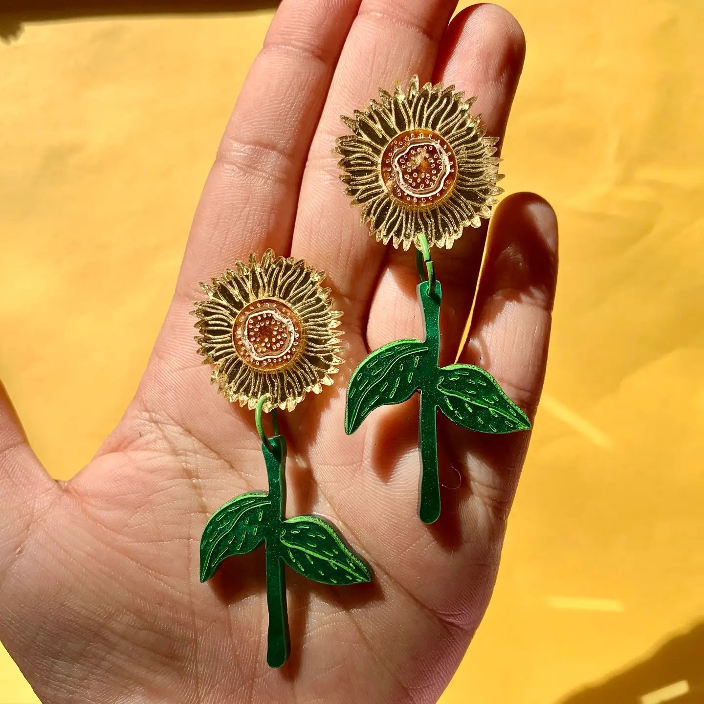 Sunflower Earrings