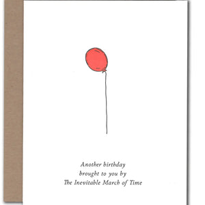 March of Time Card