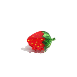 Mini Red Strawberry Hairclaw