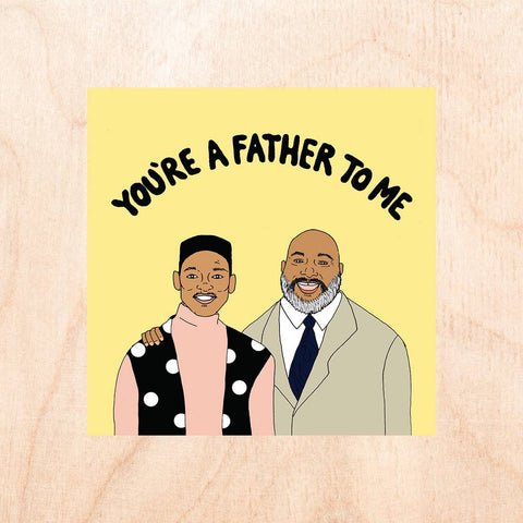 Father To Me Card