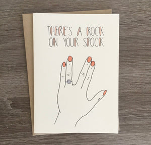 Rock On Your Spock Card