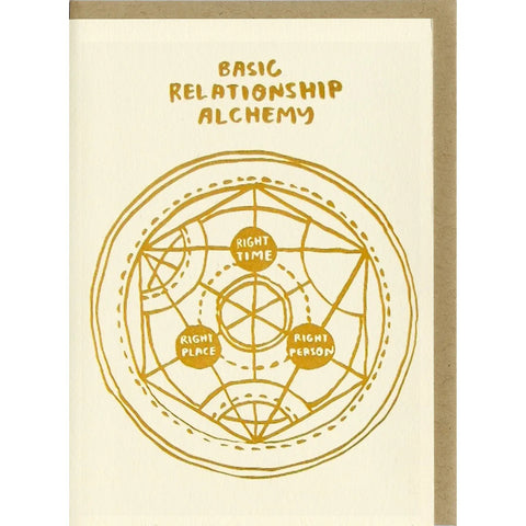 Basic Relationship Alchemy Card