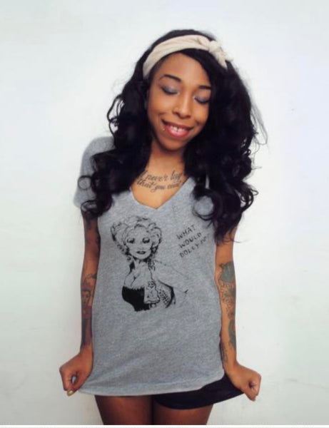 What Would Dolly Do? Unisex Crew Tee