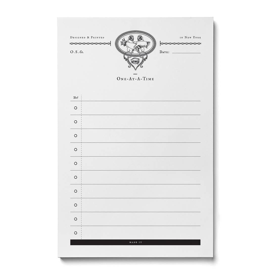 Seeing Eye Notepad