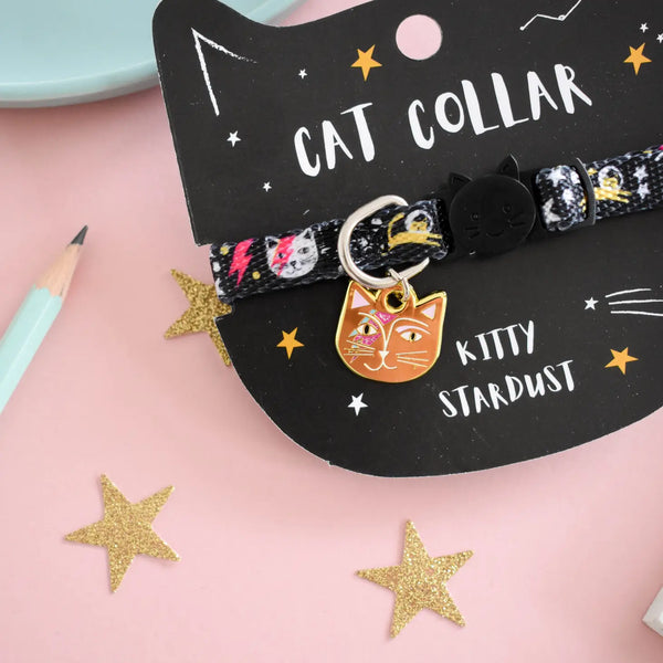 Kitty Stardust Artist Cat Collar