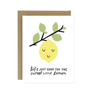 Cutest Little Lemon Card